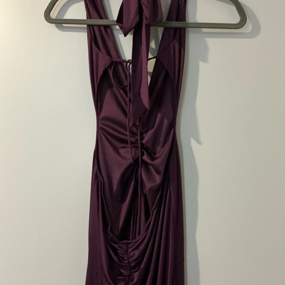 Lucy in the Sky Deep Purple Maxi Dress - Picture 3 of 9